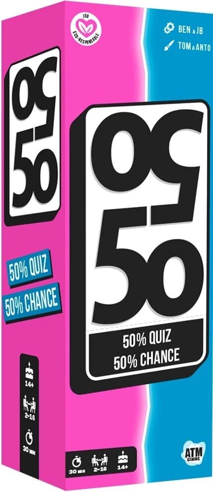 Couverture du jeu 50/50
