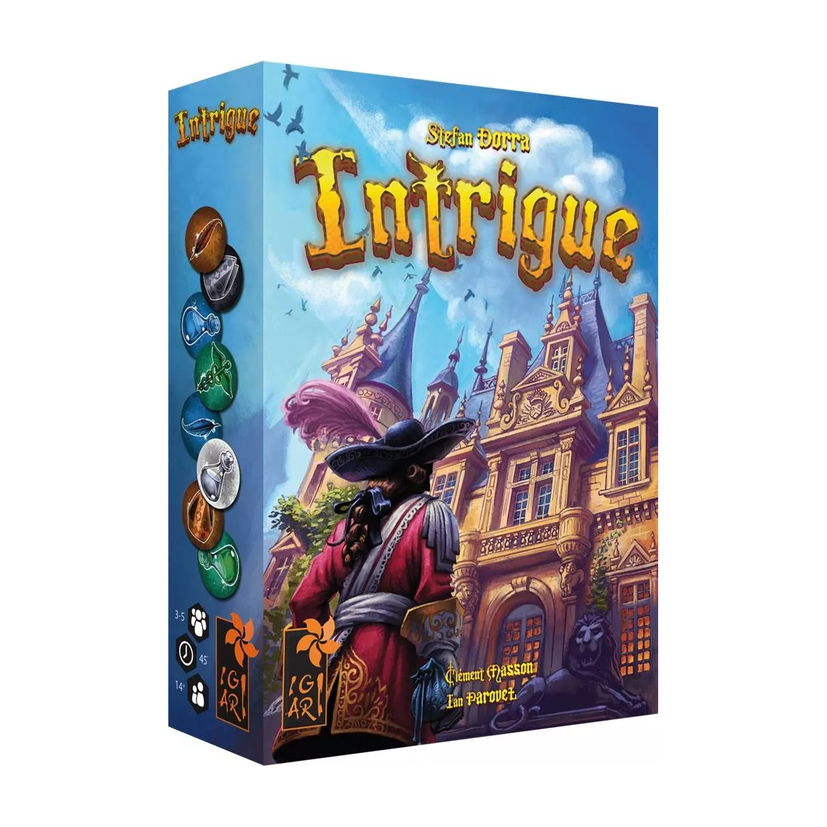 Couverture du jeu Intrigue