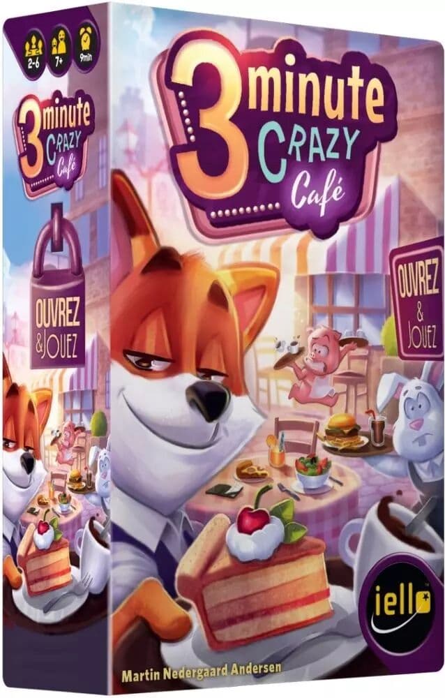 Couverture du jeu 3 Minutes Crazy Café