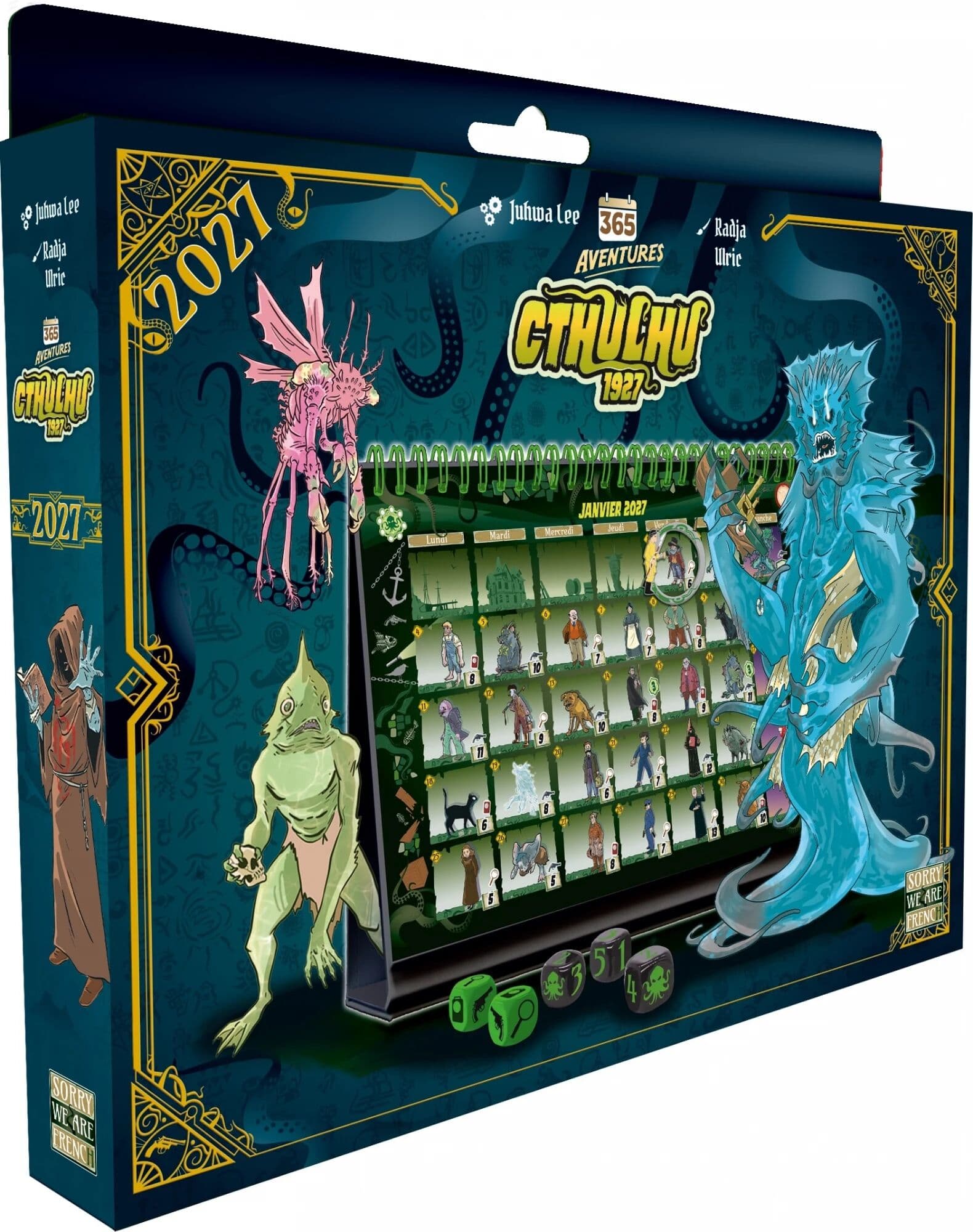 Couverture du jeu 365 Aventures - Cthulhu 1927