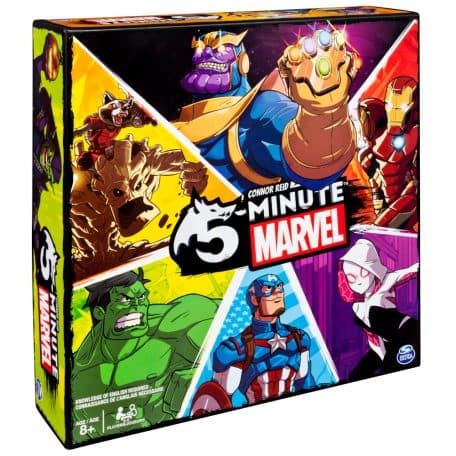 Couverture du jeu 5 Minute Marvel