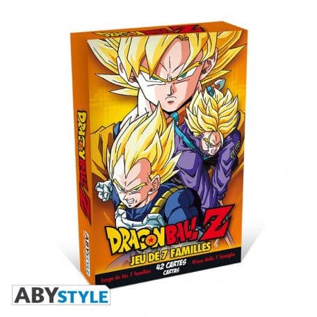 Couverture du jeu 7 familles Dragon Ball Z