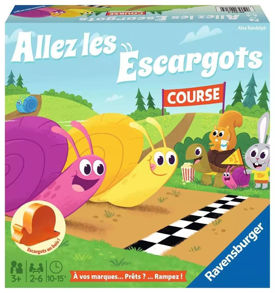 Couverture du jeu Allez les Escargots