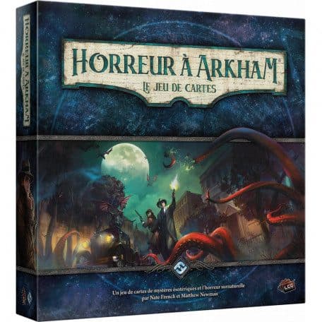 Couverture du jeu Horreur à Arkham : Le jeu de cartes