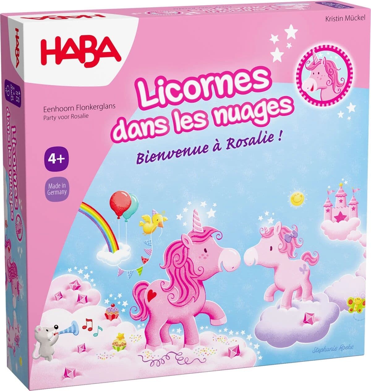Couverture du jeu Bienvenue à Rosalie! - Licornes dans les nuages