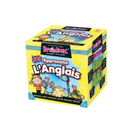 Couverture du jeu Brain Box Apprenons L'Anglais