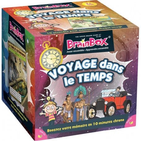 Couverture du jeu Brain Box Voyage dans le Temps