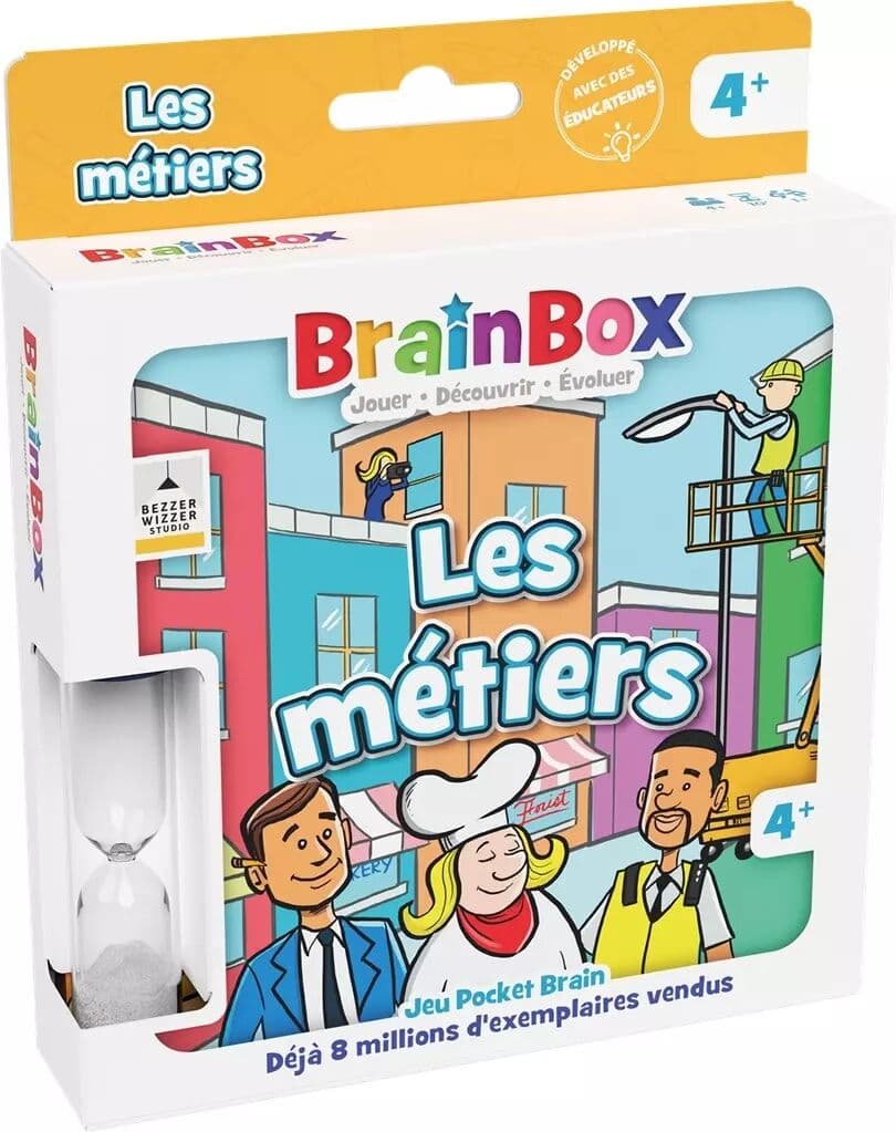 Couverture du jeu BrainBox Pocket : Métiers