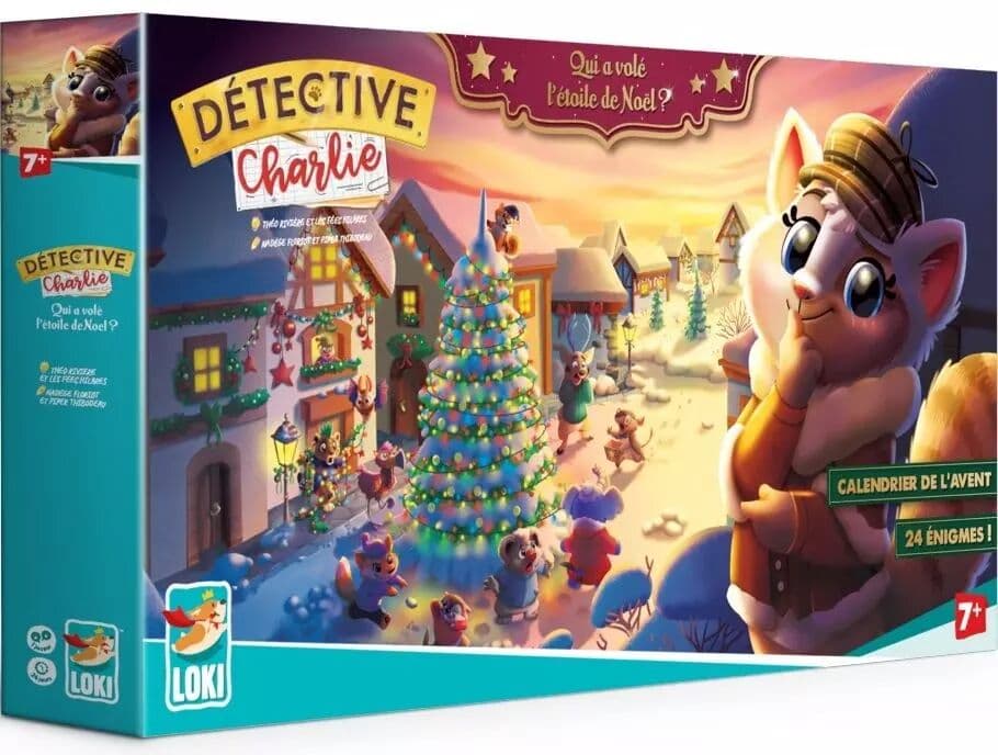 Couverture du jeu Calendrier de l'Avent Détective Charlie