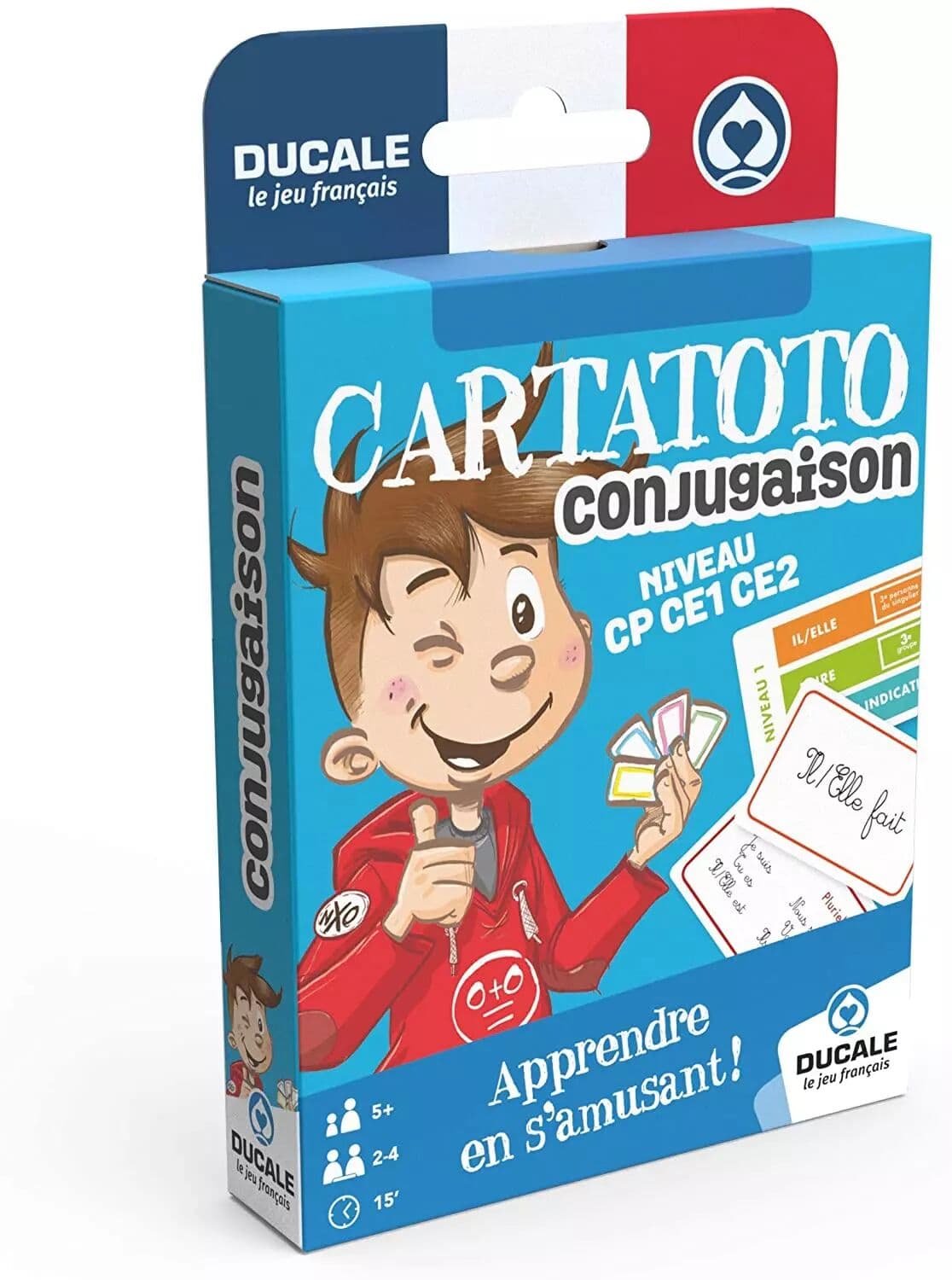 Couverture du jeu Cartatoto - Conjugaison (CP-CE1-CE2)