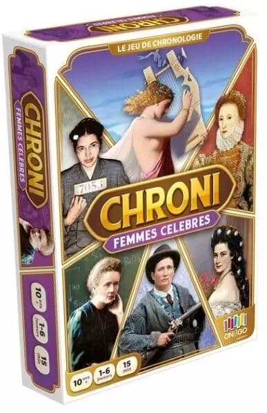 Couverture du jeu Chroni : Femmes Célèbres