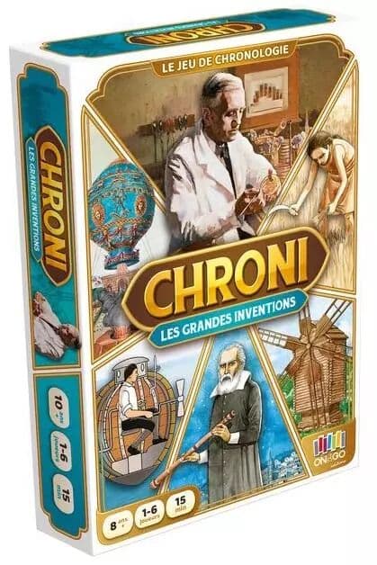 Couverture du jeu Chroni : Les Grandes Inventions