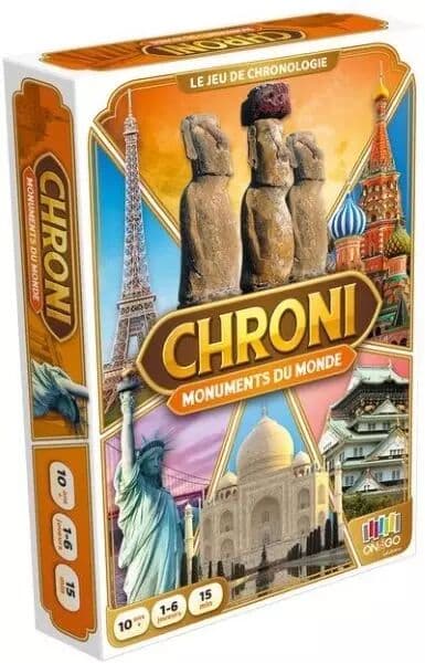 Couverture du jeu Chroni : Monuments du monde