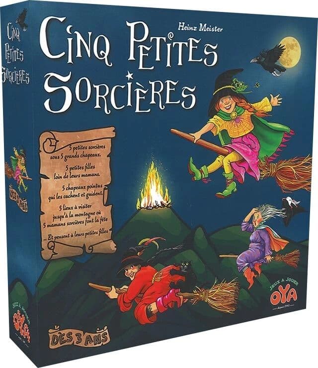 Couverture du jeu Cinq Petites Sorcières