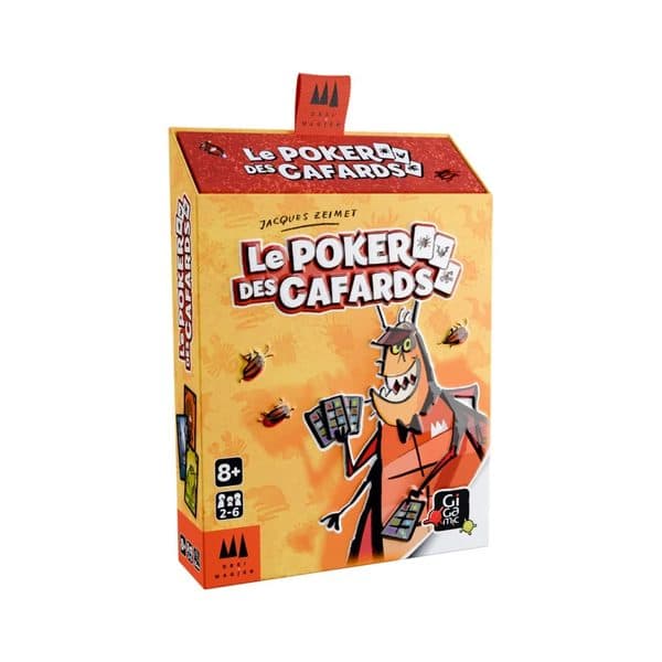 Couverture du jeu Poker des cafards