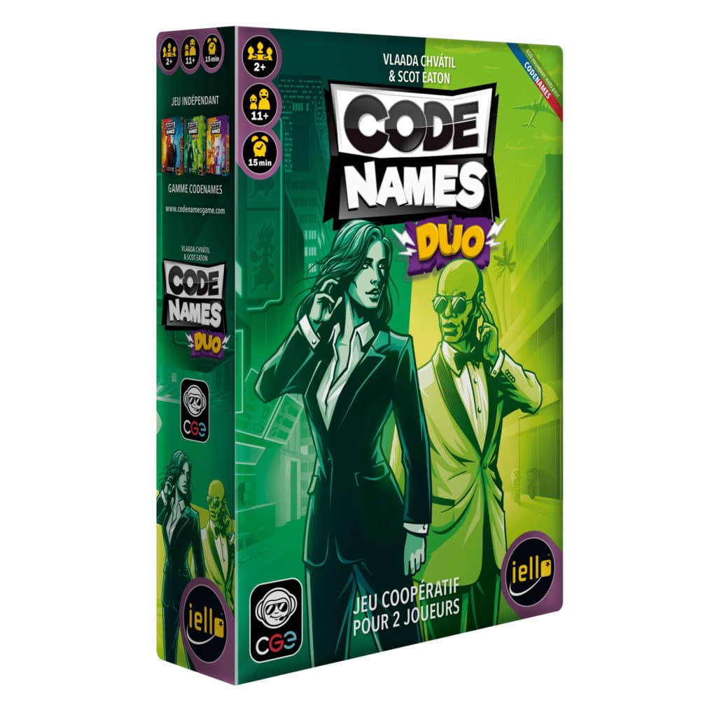 Couverture du jeu Codenames Duo