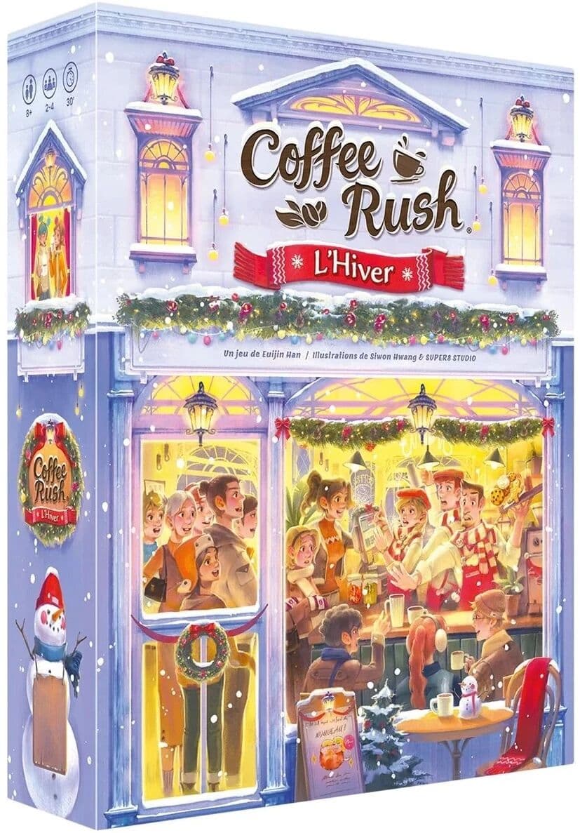 Couverture du jeu Coffee Rush : L'Hiver
