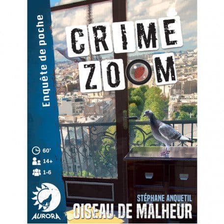 Couverture du jeu Crime Zoom - Oiseau de Malheur