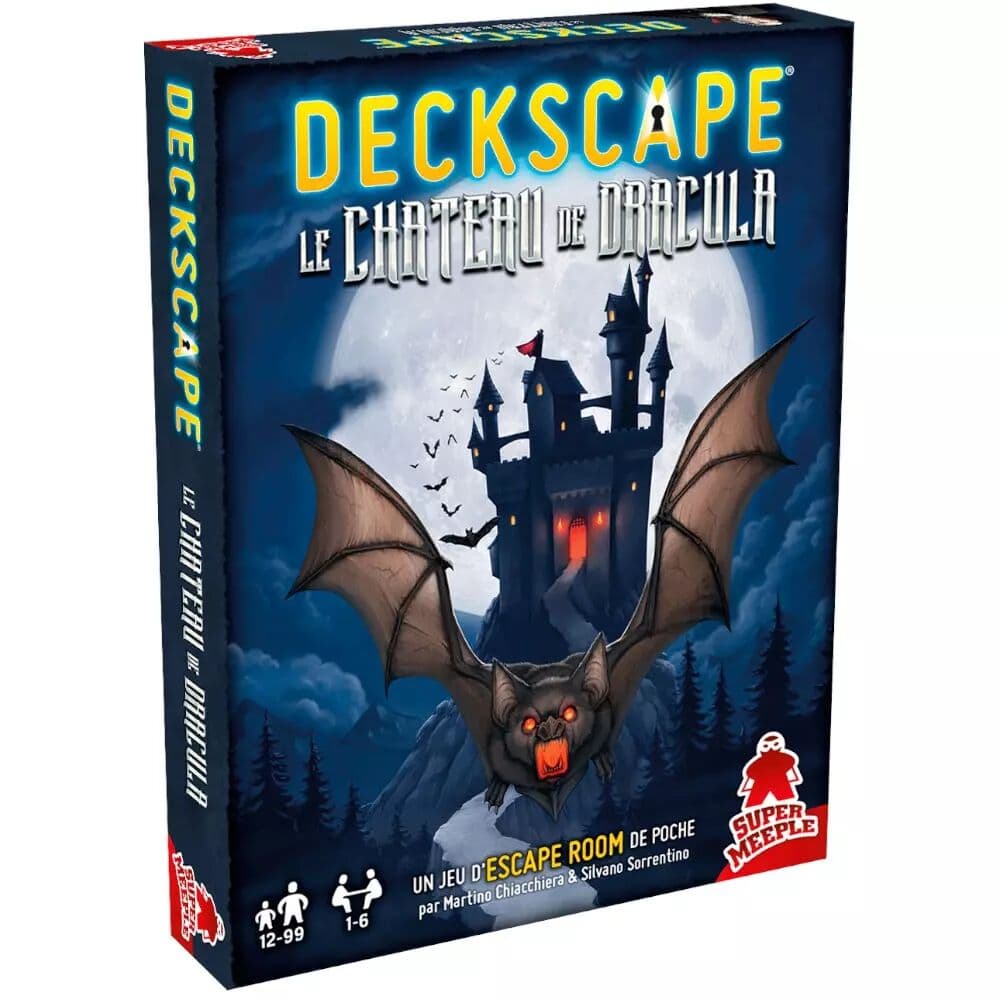 Couverture du jeu Deckscape : Le Château de Dracula
