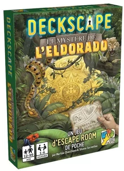 Couverture du jeu Deckscape : Le Mystère de l'Eldorado