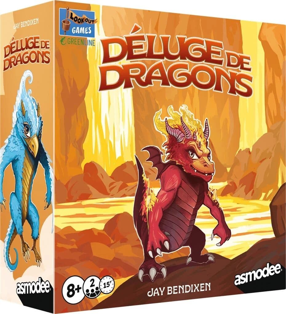 Couverture du jeu Déluge de Dragons