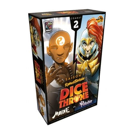 Couverture du jeu Dice Throne S1 - Moine VS Paladin