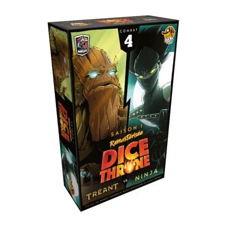Couverture du jeu Dice Throne S1- Tréant VS Ninja