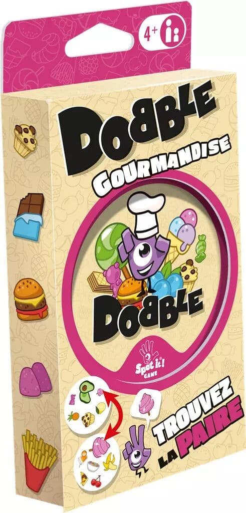 Couverture du jeu Dobble Gourmandise