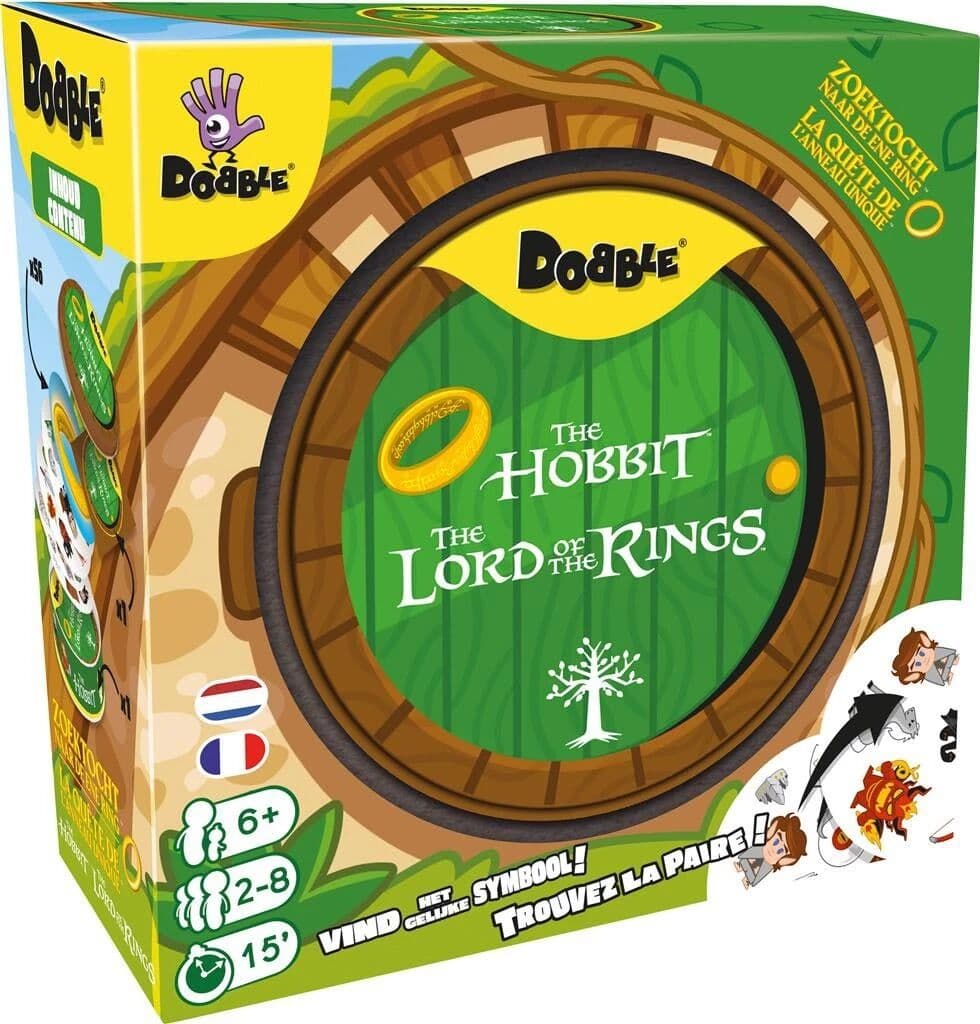 Couverture du jeu Dobble Le Seigneur des Anneaux