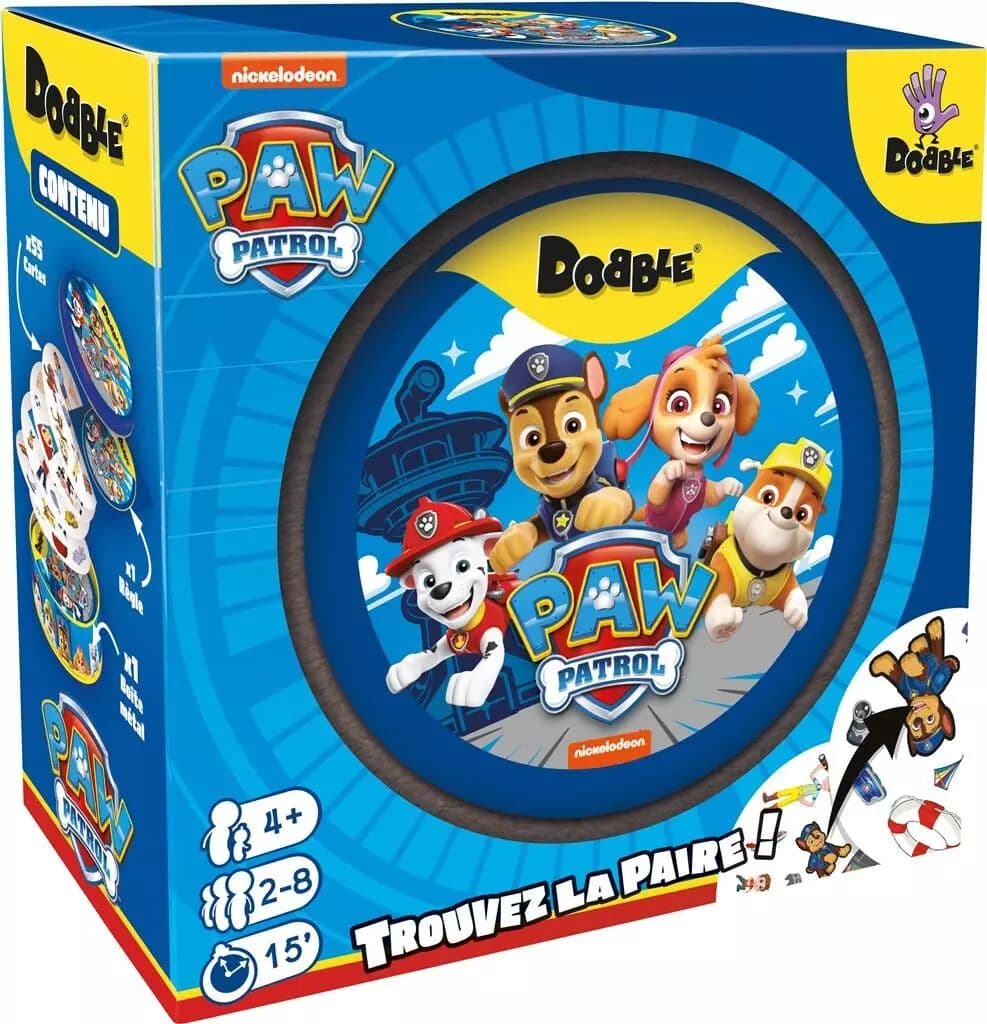 Couverture du jeu Dobble Pat Patrouille