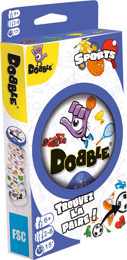 Couverture du jeu Dobble : Sports