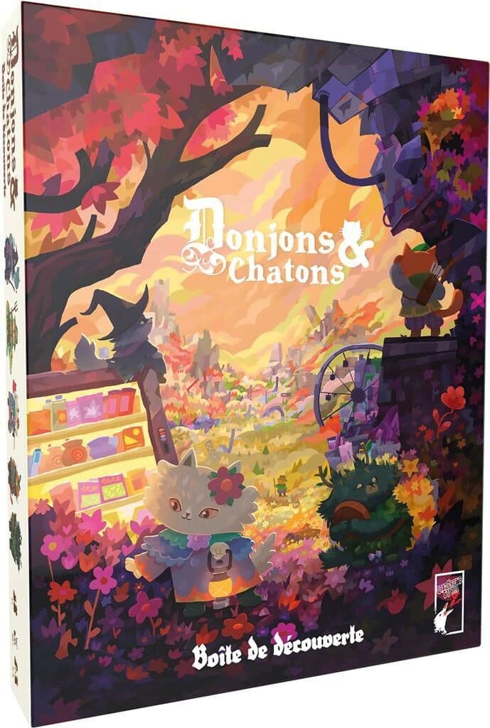 Couverture du jeu Donjons & Chatons : Boîte de Découverte