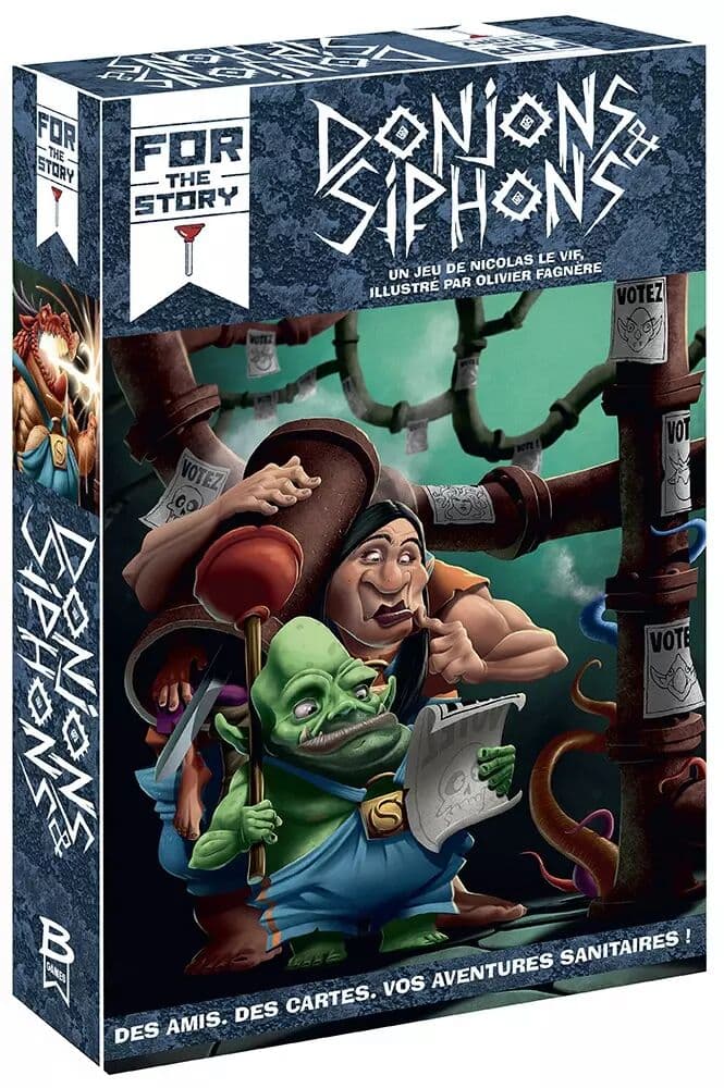 Couverture du jeu Donjons & Siphons (For The Story)