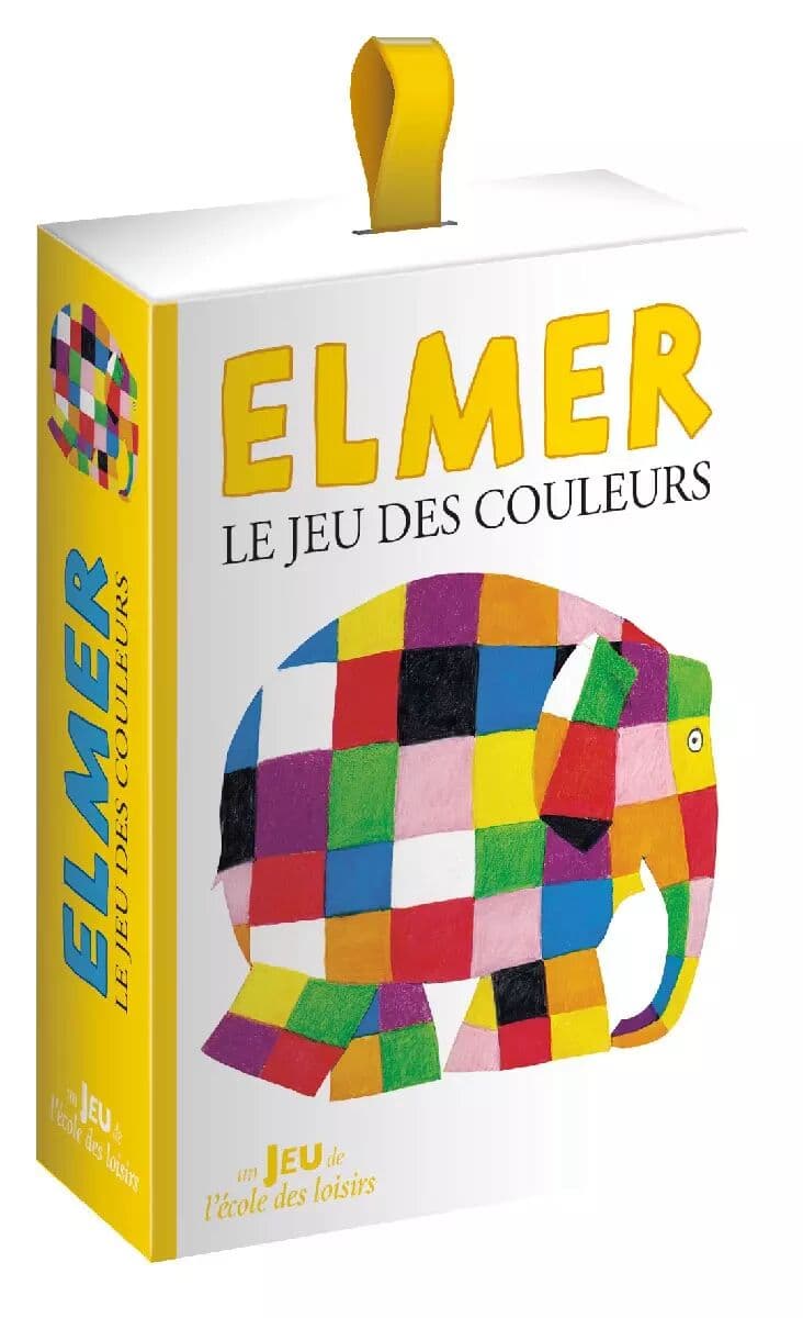 Couverture du jeu Elmer - Le jeu des Couleurs