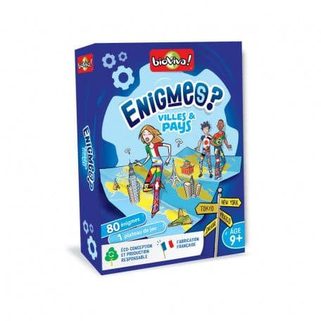Couverture du jeu Enigmes - Villes Et Pays