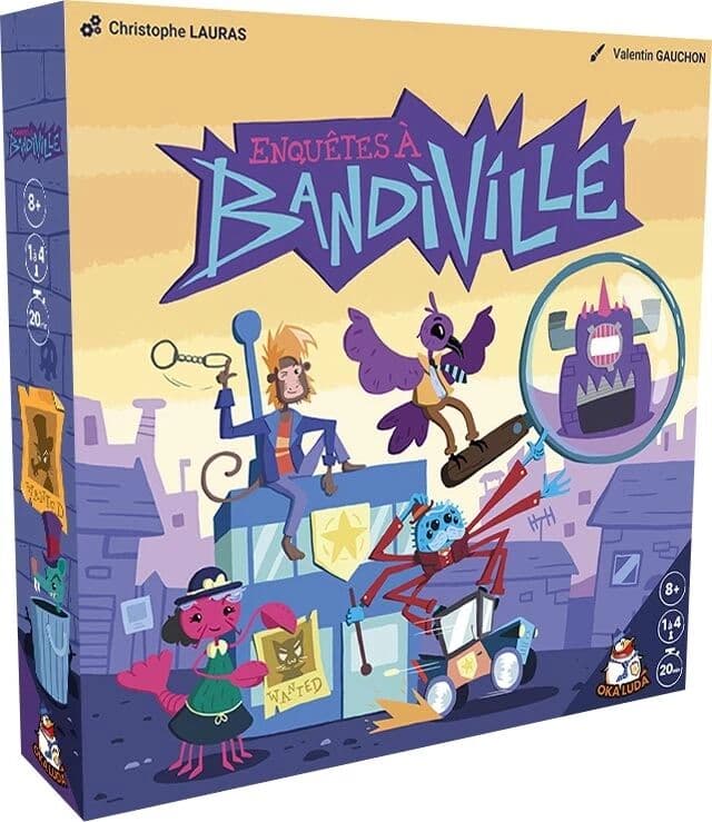 Couverture du jeu Enquêtes à Bandiville