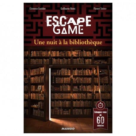 Couverture du jeu Escape 6 - Une nuit à la bibliothèque