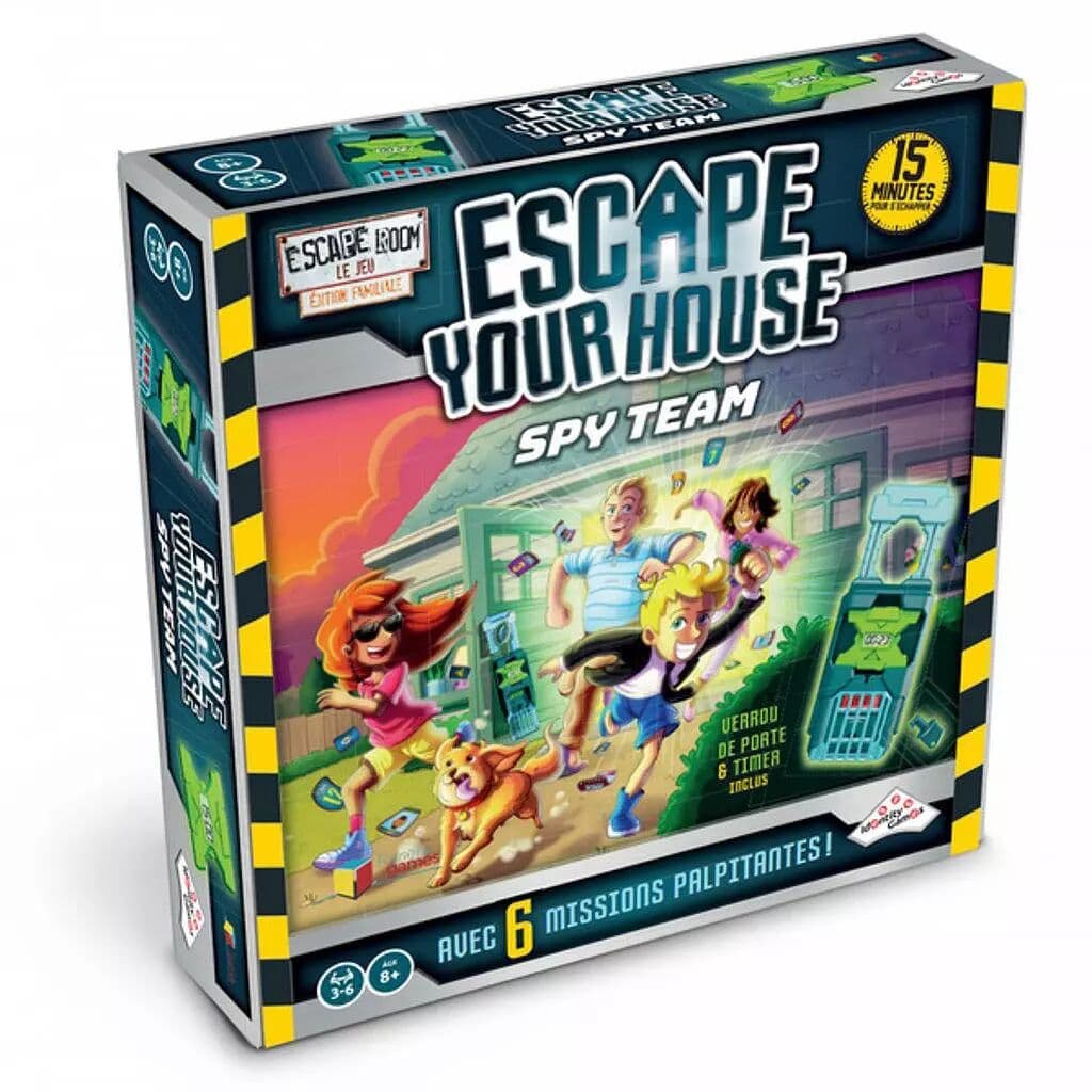 Couverture du jeu Escape Room Junior - Escape Your House