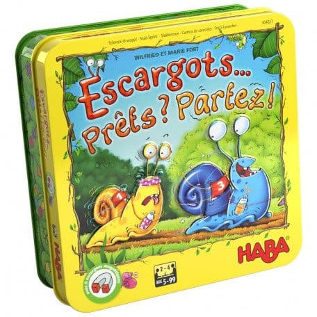 Couverture du jeu Escargots… Prêts ? Partez !