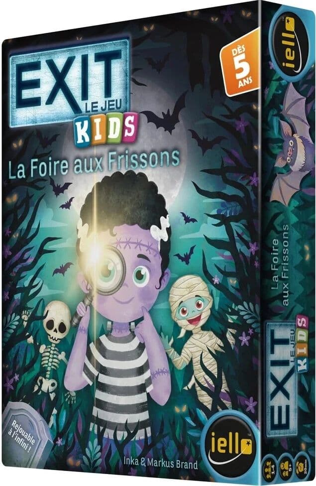 Couverture du jeu Exit Kids : La Foire aux Frissons