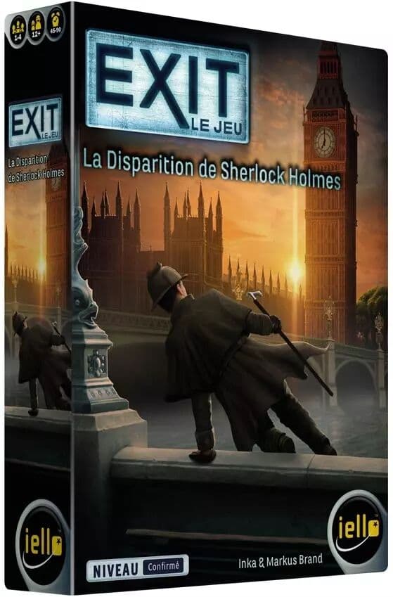 Couverture du jeu Exit : La Disparition de Sherlock Holmes