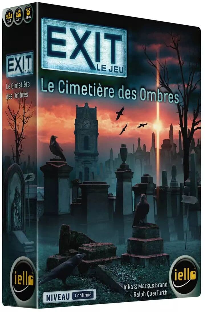 Couverture du jeu Exit : Le Cimetière des Ombres