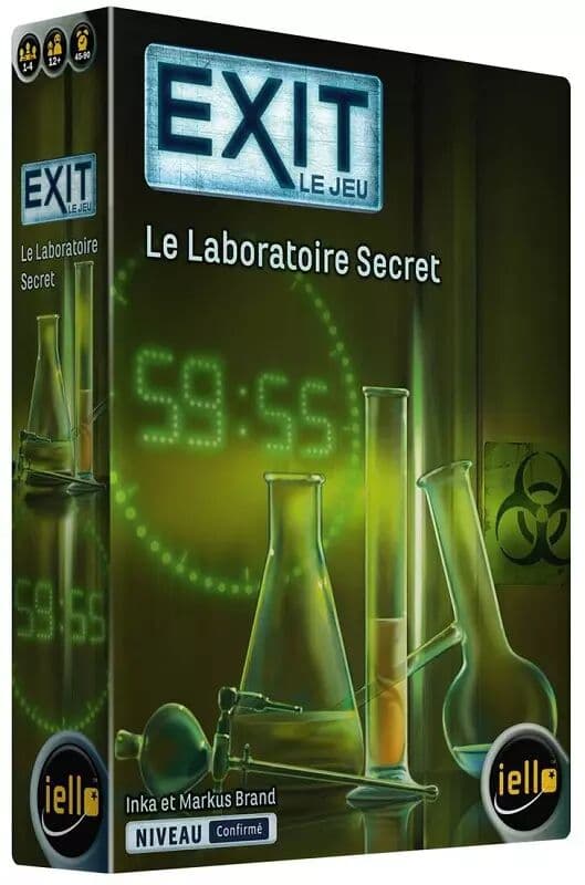 Couverture du jeu Exit : Le Laboratoire Secret