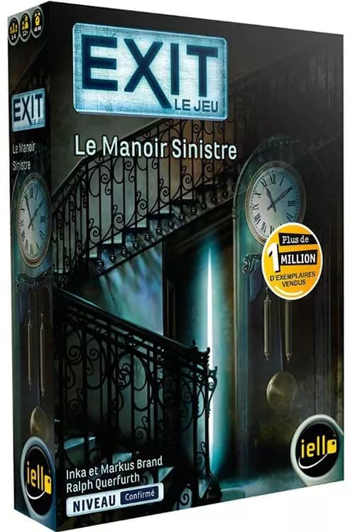 Couverture du jeu Exit : Le Manoir Sinistre
