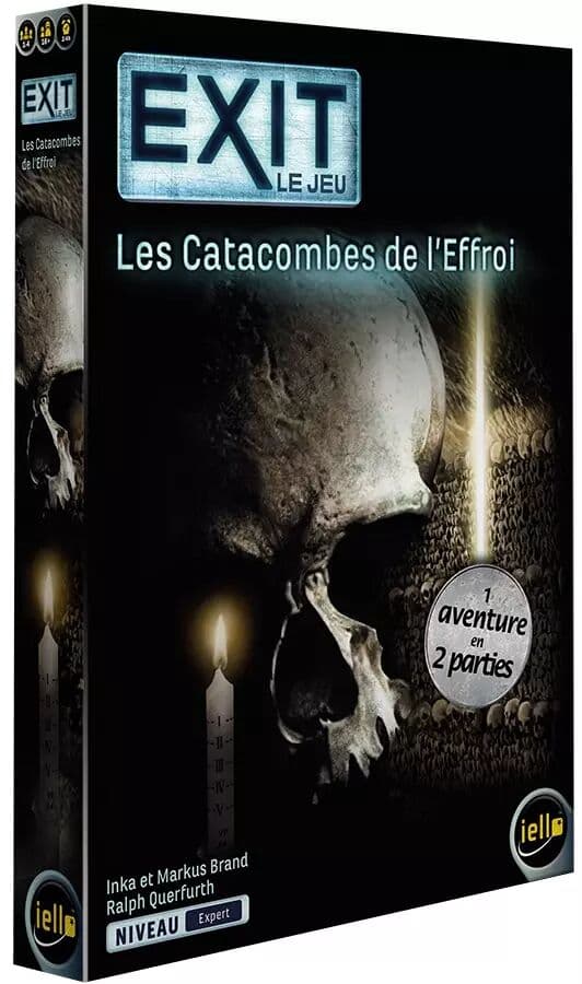 Couverture du jeu Exit : Les Catacombes de l'Effroi