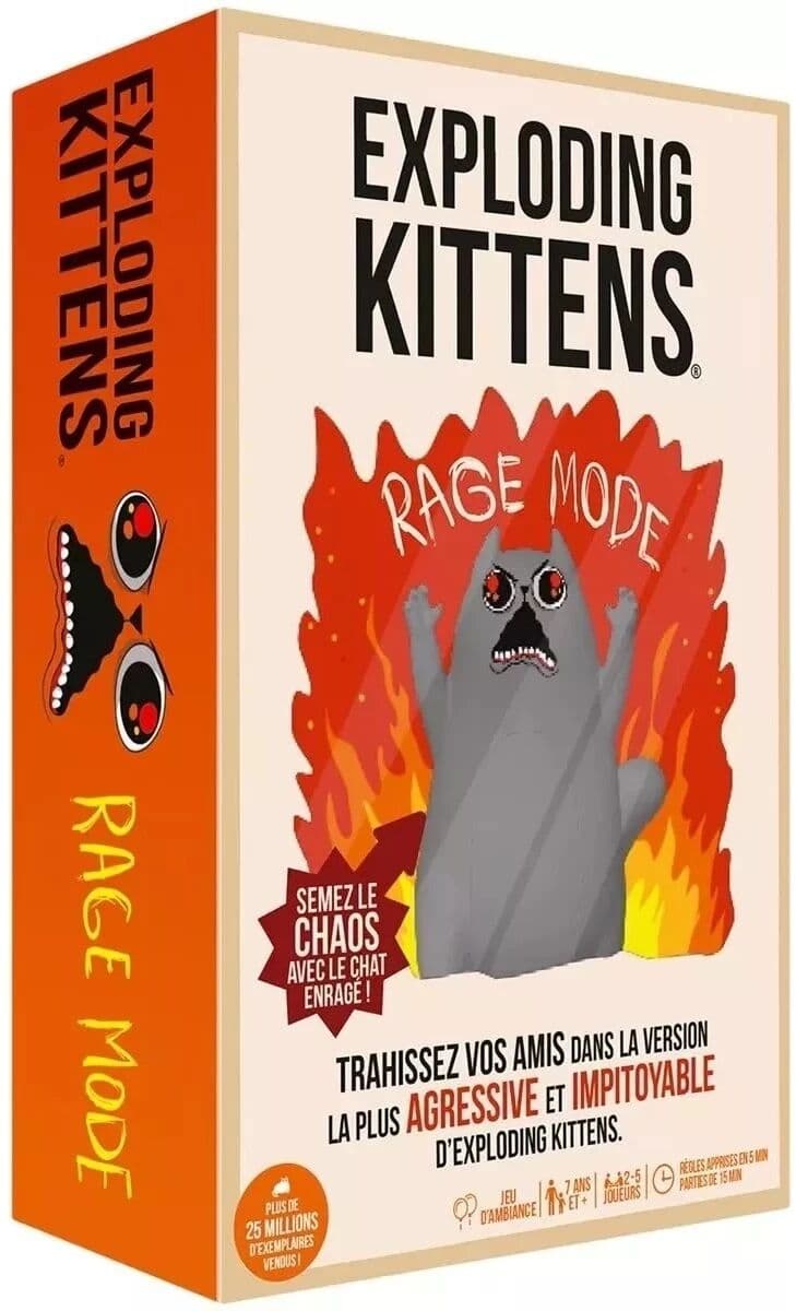 Couverture du jeu Exploding Kittens : Rage Mode