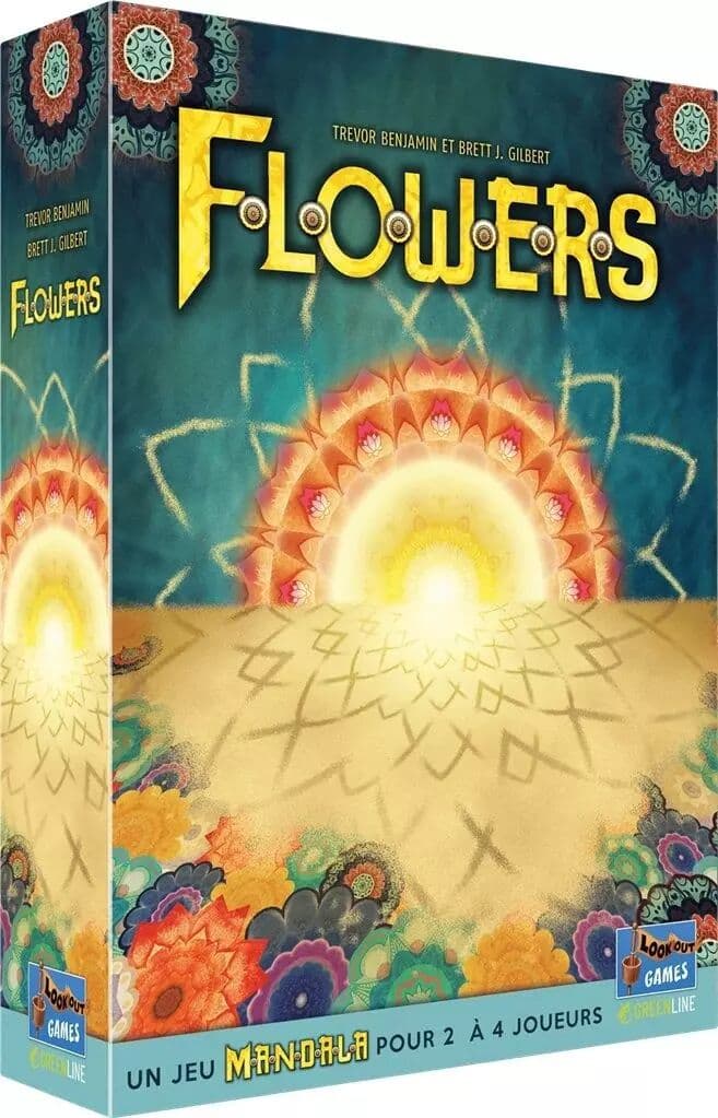 Couverture du jeu Flowers : Un Jeu Mandala