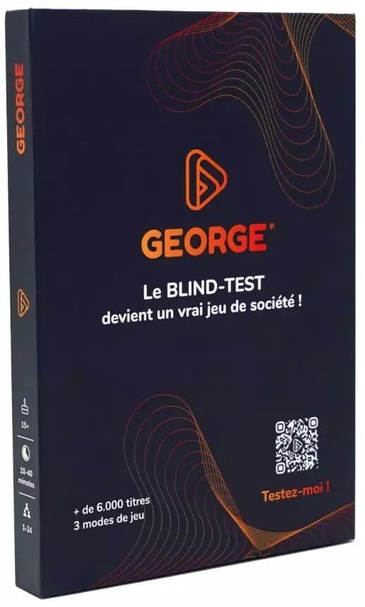 Couverture du jeu George - Le Blind-Test