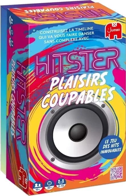 Couverture du jeu Hitster Plaisirs Coupables