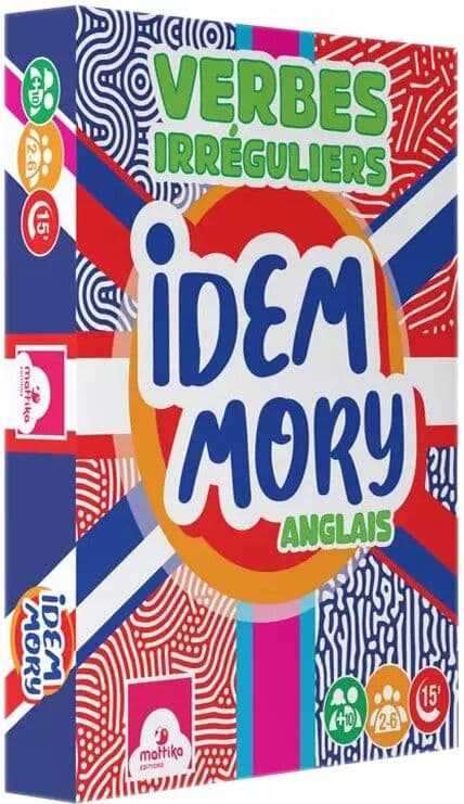 Couverture du jeu Idem Mory - Verbes Irréguliers Anglais